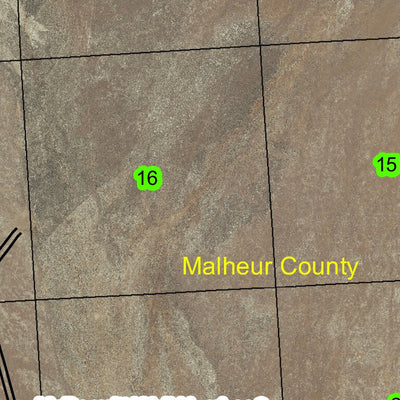 Blue Mountain Ditch T39S R42E Township Map