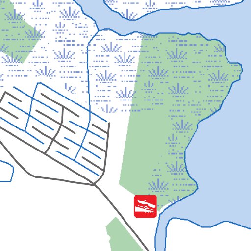 Northwest River Marsh Game Land Map by North Carolina Wildlife