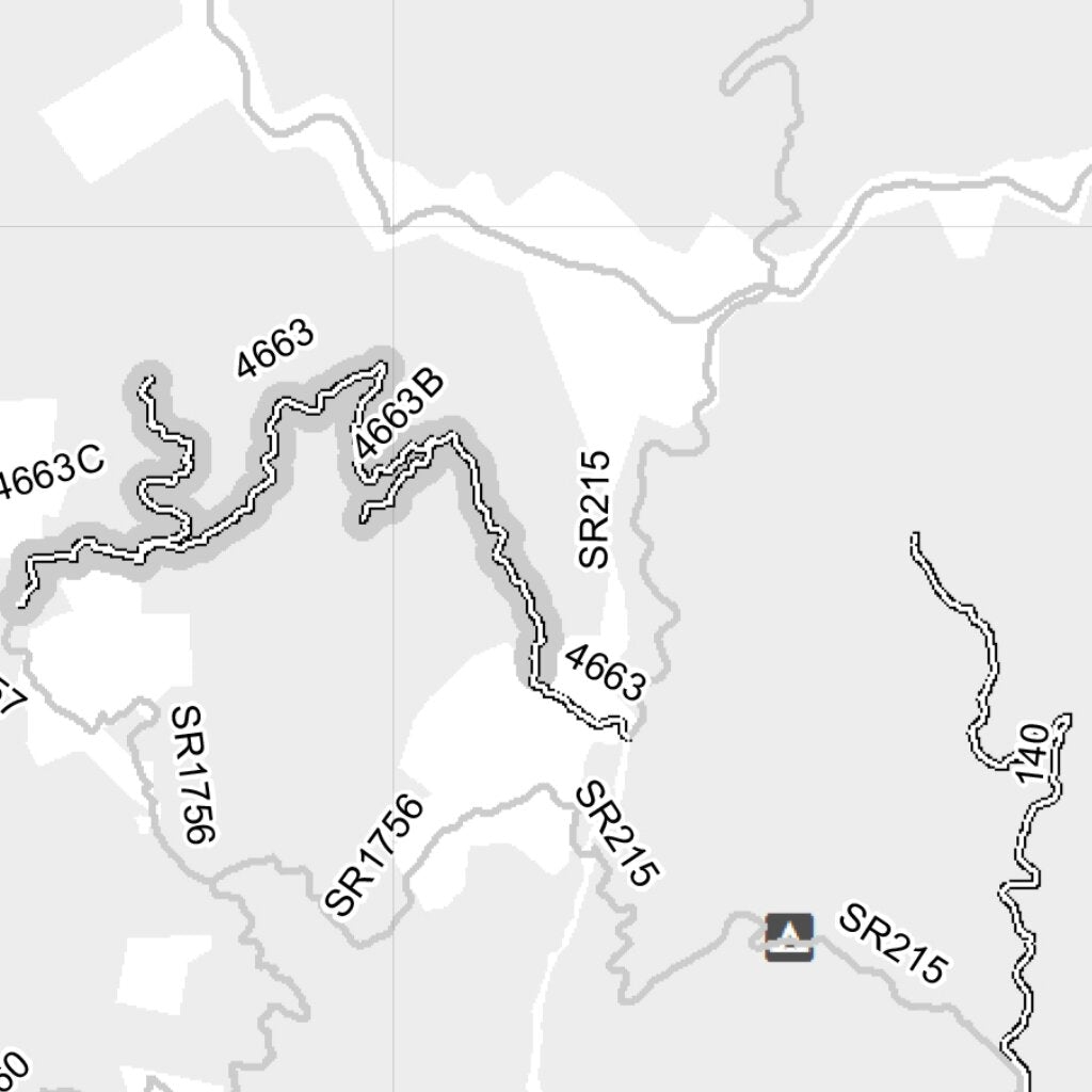 Motor Vehicle Use Map, MVUM, Pisgah District, Pisgah National Forest by