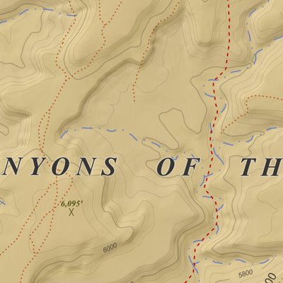 Negro Canyon, Colorado 7.5 Minute Topographic Map - Color Hillshade