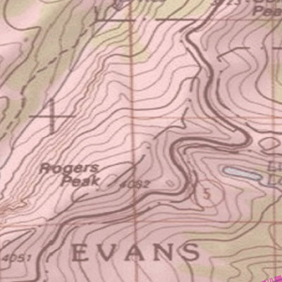 2020 Colorado Big Game Elk/Deer Topo Hunt Habitat Range GMU 39