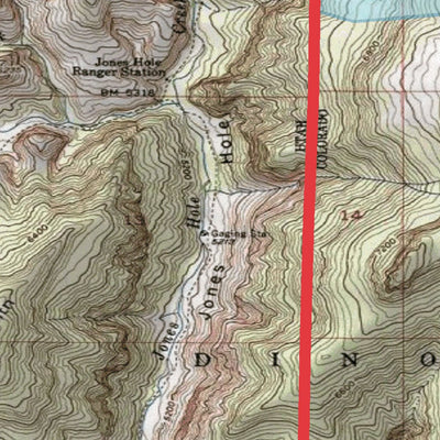 2020 Colorado Big Game Elk/Deer Topo Hunt Habitat Range GMU 1