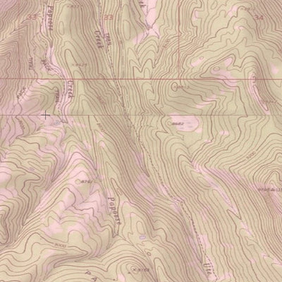 2020 Colorado Big Game Elk/Deer Topo Hunt Habitat Range GMU 24