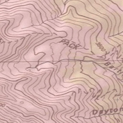 2020 Colorado Big Game Elk/Deer Topo Hunt Habitat Range GMU 48