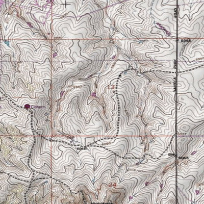 2020 Colorado Big Game Elk/Deer Topo Hunt Habitat Range GMU 391