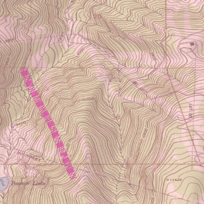 2020 Colorado Big Game Elk/Deer Topo Hunt Habitat Range GMU 45