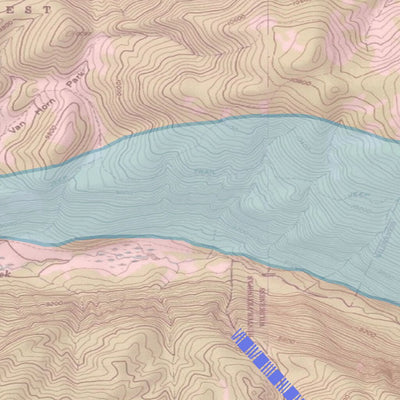 2020 Colorado Big Game Elk/Deer Topo Hunt Habitat Range GMU 47