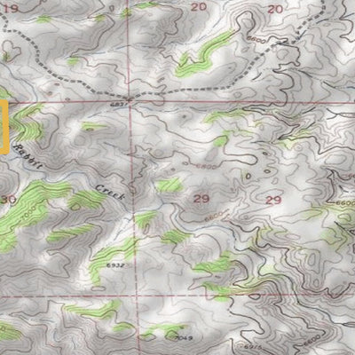 2020 Colorado Big Game Elk/Deer Topo Hunt Public Lands GMU 191