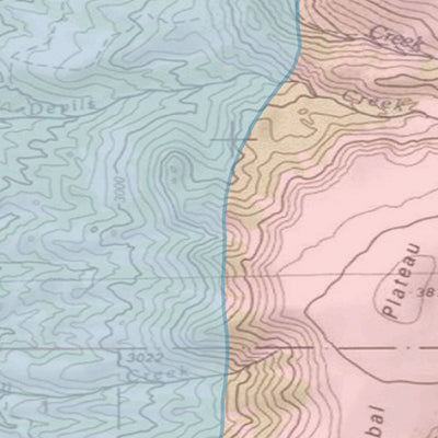 2020 Colorado Big Game Elk/Deer Topo Hunt Habitat Range GMU 66