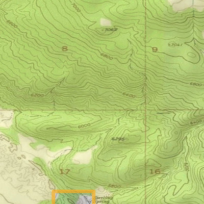 2020 Colorado Big Game Elk/Deer Topo Hunt Public Lands GMU 201