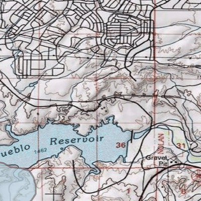 2020 Colorado Big Game Elk/Deer Topo Hunt Habitat Range GMU 84