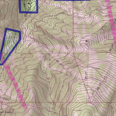 2020 Colorado Big Game Elk/Deer Topo Hunt Public Lands GMU 36