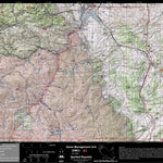 2020 Colorado Big Game Elk/Deer Topo Hunt Public Lands GMU 51