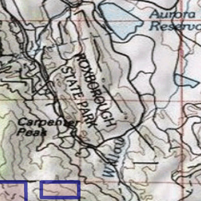 2020 Colorado Big Game Elk/Deer Topo Hunt Public Lands GMU 51