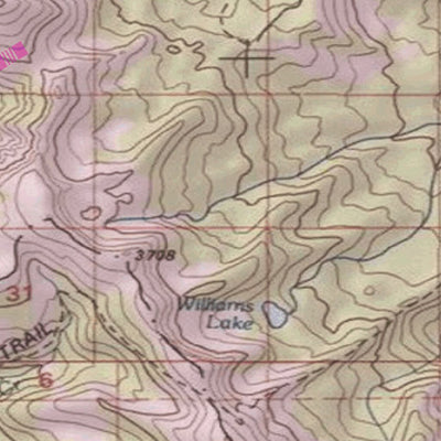2020 Colorado Big Game Elk/Deer Topo Hunt Public Lands GMU 43