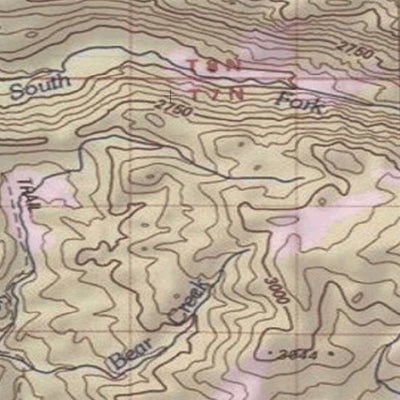 2020 Colorado Big Game Elk/Deer Topo Hunt Public Lands GMU 14