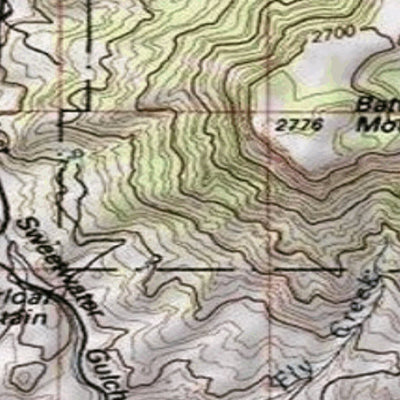 2020 Colorado Big Game Elk/Deer Topo Hunt Public Lands GMU 5