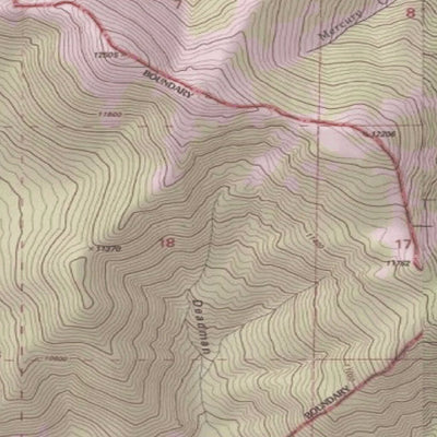 2020 Colorado Big Game Elk/Deer Topo Hunt Public Lands GMU 481