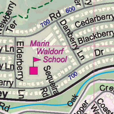 Marin Community Map Book, 505. Page 5