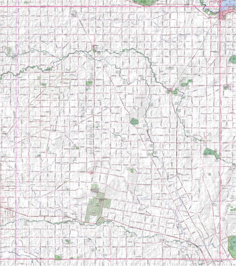 Getlost Map 8025 DOOKIE Topographic Map V14b 1:75,000