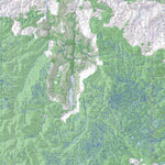 Getlost Map 8114 MERSEY Topographic Map V14b 1:75,000