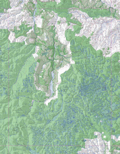 Getlost Map 8114 MERSEY Topographic Map V14b 1:75,000