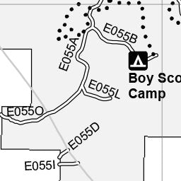 Motor Vehicle Use Map, MVUM, Calcasieu District (West), Kisatchie National Forest