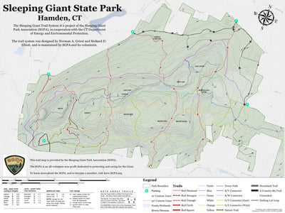 Sleeping Giant State Park Trails
