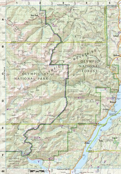 Washington Atlas & Gazetteer Page 44 Preview 1