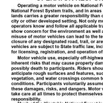 Motor Vehicle Use Map, MVUM, Catahoula District, Kisatchie National Forest 8