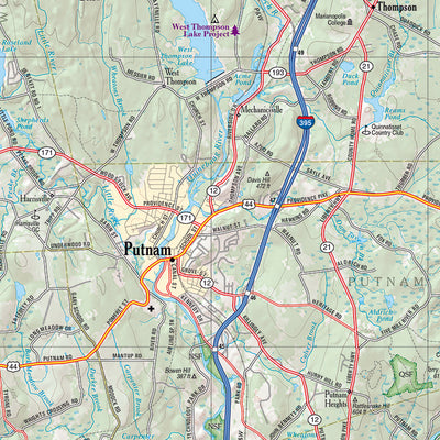 Connecticut/Rhode Island Atlas & Gazetteer