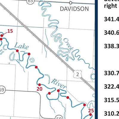 Red River State Water Trail - Map 4 Belmont Park to Grand Marais Creek MNDNR