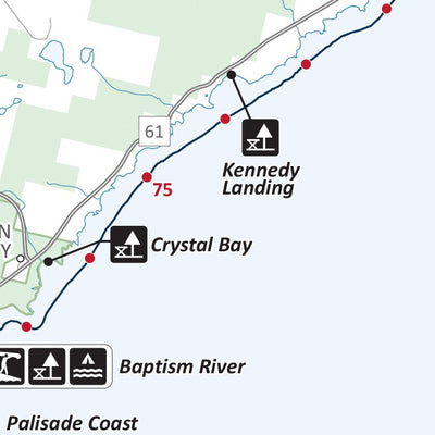 Lake Superior State Water Trail - Map 3 Split Rock Lighthouse State Park to Schroeder MNDNR