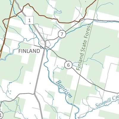 Lake Superior State Water Trail - Map 3 Split Rock Lighthouse State Park to Schroeder MNDNR