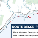 Lake Superior State Water Trail - Map 2 Knife River to Split Rock Lighthouse MNDNR