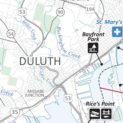 Lake Superior State Water Trail - Map 1 Boy Scout Landing to Knife River MNDNR