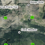 Badger Butte T8S R9E Township Map