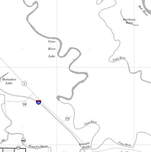 Motor Vehicle Use Map, MVUM, Kisatchie District, Kisatchie National Forest 5