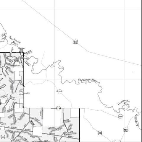 Motor Vehicle Use Map, MVUM, Winn District, Kisatchie National Forest 6