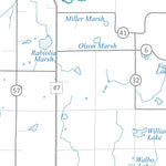 Rum River State Water Trail - Map 2 - Milaca to Isanti MNDNR