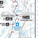 Rum River State Water Trail - Map 2 - Milaca to Isanti MNDNR