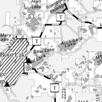 Chequamegon-Nicolet NF: Lakewood/Laona Ranger District Non Gathering Area Map