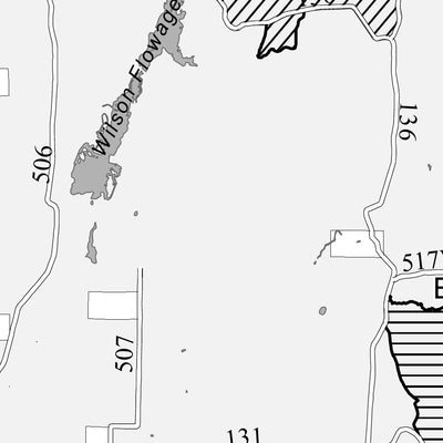 Chequamegon-Nicolet NF: Park Falls (Park Falls landbase) RD Non Gathering Area Map