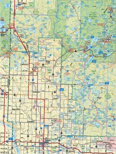 GHA 18C Manitoba Map by Backroad Mapbooks | Avenza Maps