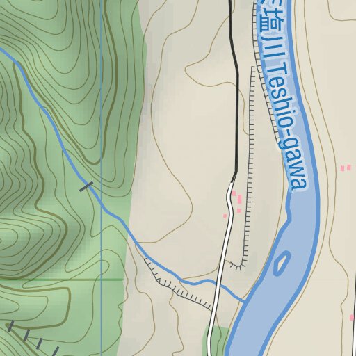 Teshio-gawa Onsen Hill Walk (Hokkaido, Japan) Map by HokkaidoWilds.org ...