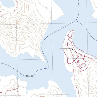 Getlost Map 8732-N Burrendong Topographic Map V14b 1:25,000