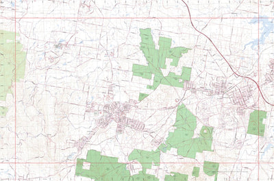 Getlost Map 9132-2N Cessnock Topographic Map V14b 1:25,000