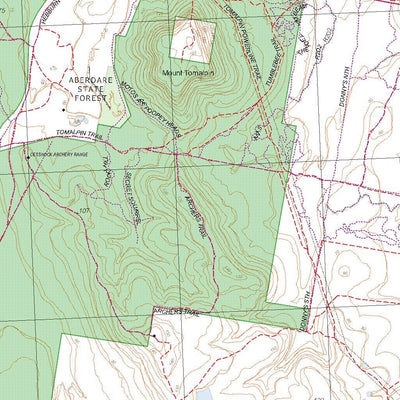 Getlost Map 9132-2N Cessnock Topographic Map V14b 1:25,000