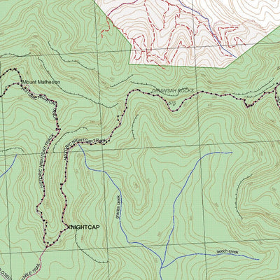 Getlost Map 9540-1N Huonbrook Topographic Map V14b 1:25,000