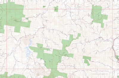 Getlost Map 9541-2S Burringbar Topographic Map V14b 1:25,000